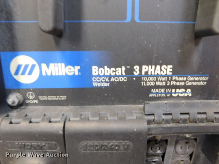 image for item DM2550 Miller Bobcat  welder