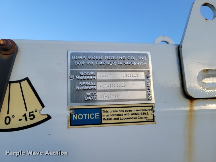 image for item DM8159 2012 Ford F550 Super Duty XL  utility / service truck