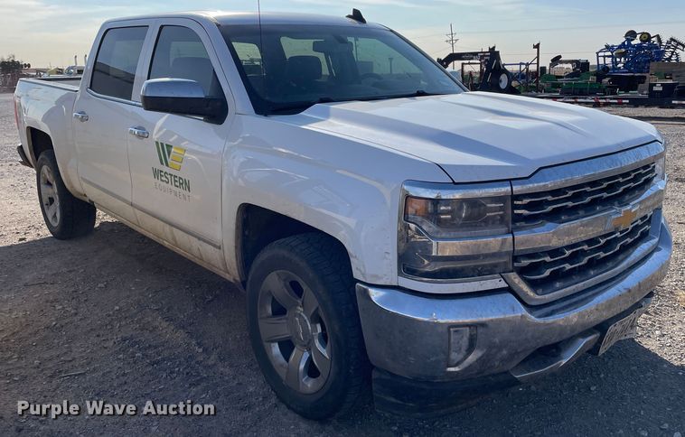 image for item DN4503 2018 Chevrolet Silverado 1500  Crew Cab pickup truck