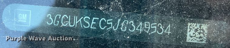 image for item DN4503 2018 Chevrolet Silverado 1500  Crew Cab pickup truck