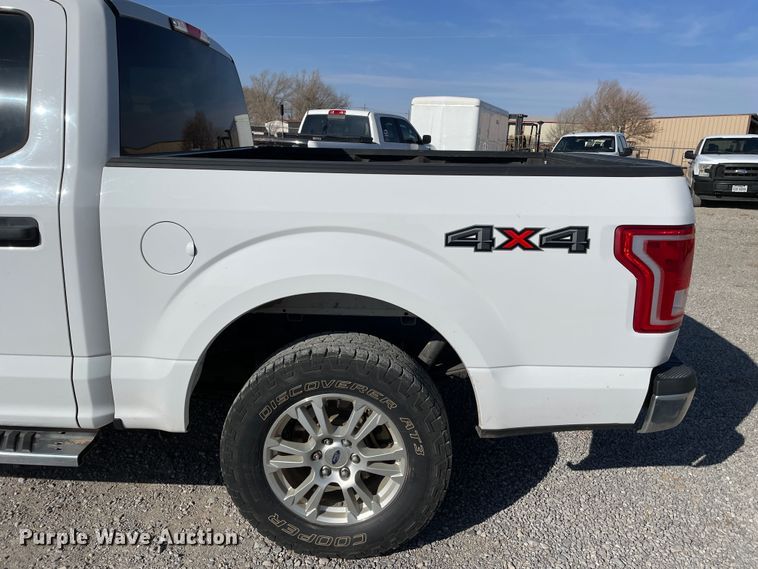 image for item DN4506 2015 Ford F150  SuperCrew pickup truck