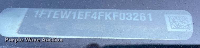 image for item DN4507 2015 Ford F150  SuperCrew pickup truck