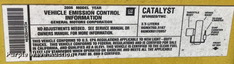 image for item DN8071 2006 Hummer H3  SUV