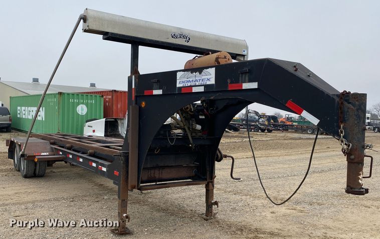 image for item DN8082 2011 Domatex GN-20  roll-off container trailer