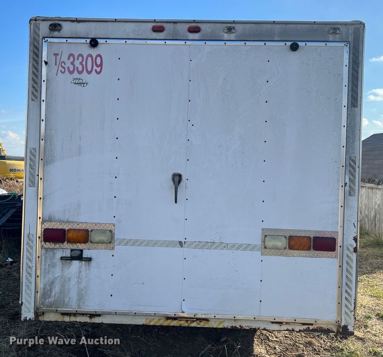 image for item DO2169 1992 Trailers Ltd 1T9GS4532  toy hauler camper