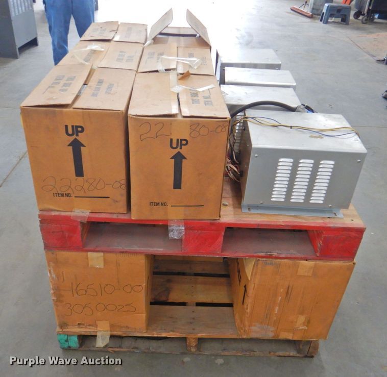 image for item DP4768 (18) Lester Electric Lestronic II 48V forklift battery chargers