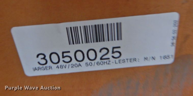 image for item DP4768 (18) Lester Electric Lestronic II 48V forklift battery chargers