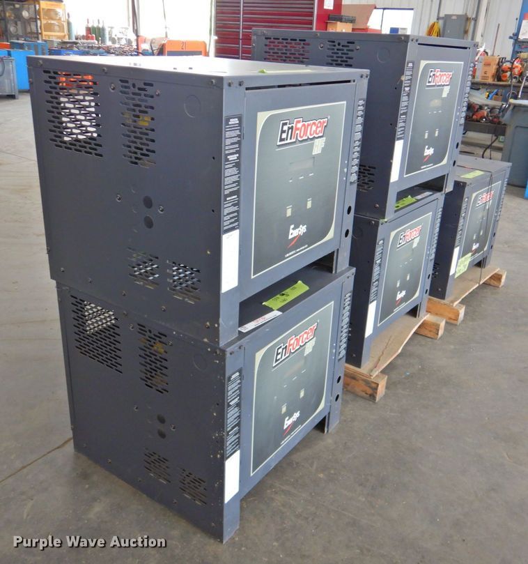 image for item DP4781 (5) EnerSys EnForcer HF 48V forklift battery chargers