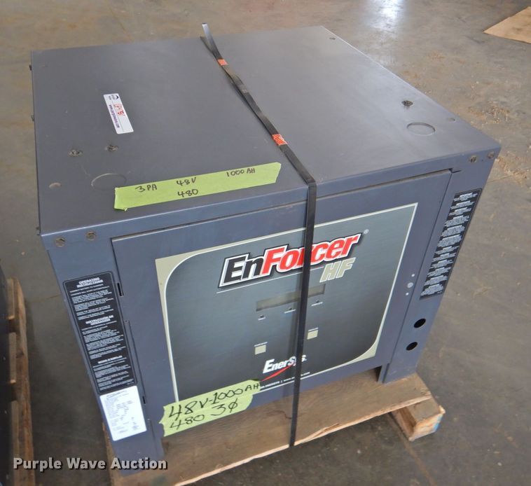 image for item DP4781 (5) EnerSys EnForcer HF 48V forklift battery chargers