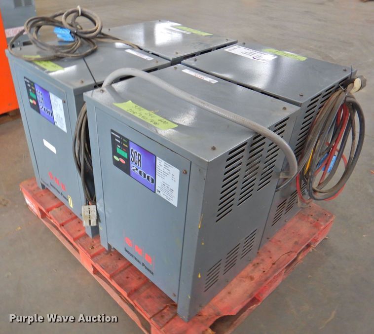 image for item DP4791 (4) GNB SCR200 24V forklift battery chargers