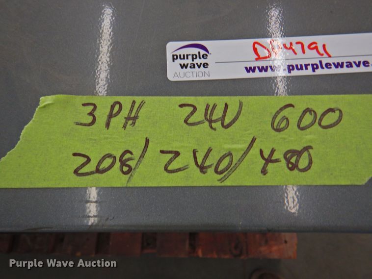 image for item DP4791 (4) GNB SCR200 24V forklift battery chargers