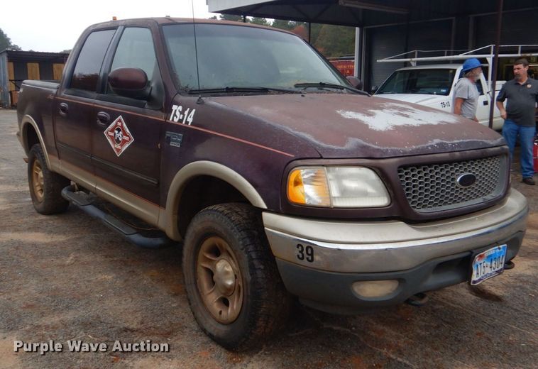 image for item DP8593 2001 Ford F150  SuperCrew pickup truck