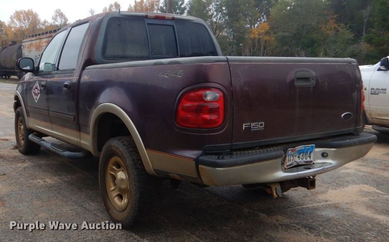 image for item DP8593 2001 Ford F150  SuperCrew pickup truck