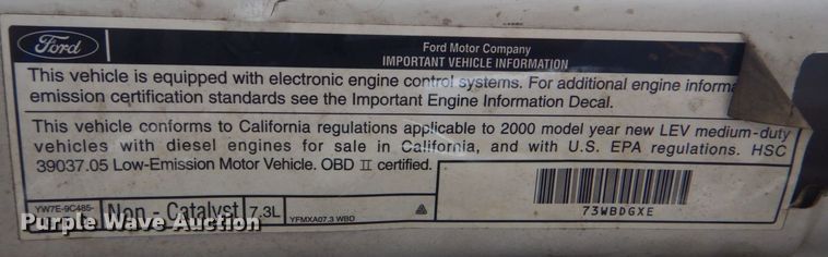 image for item DP8595 2000 Ford Excursion Limited  SUV