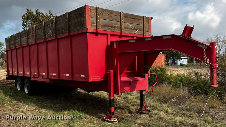 image for item DQ1935 2017 Texas Pride  dump trailer