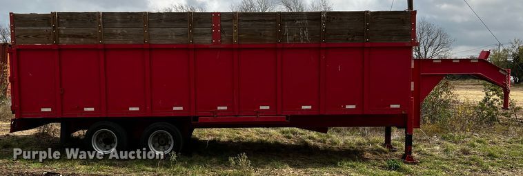 image for item DQ1935 2017 Texas Pride  dump trailer