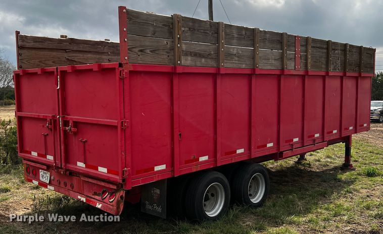 image for item DQ1935 2017 Texas Pride  dump trailer