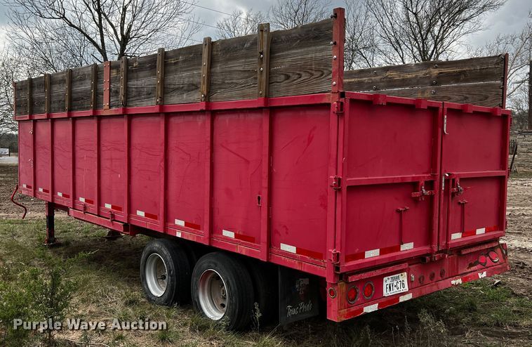 image for item DQ1935 2017 Texas Pride  dump trailer
