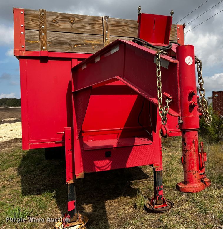 image for item DQ1935 2017 Texas Pride  dump trailer