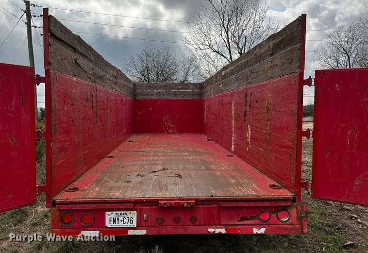 image for item DQ1935 2017 Texas Pride  dump trailer