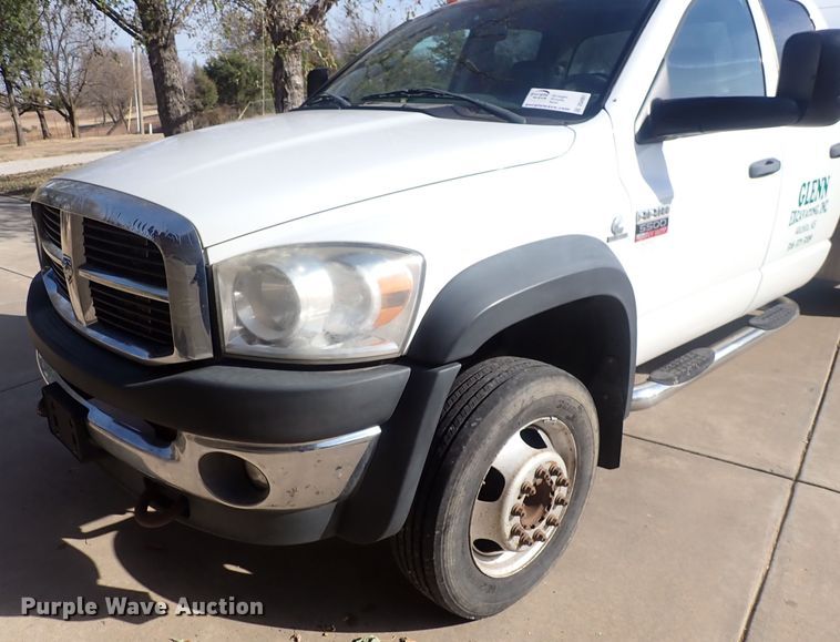 image for item DQ4951 2008 Dodge Ram 5500  Quad Cab utility / service truck