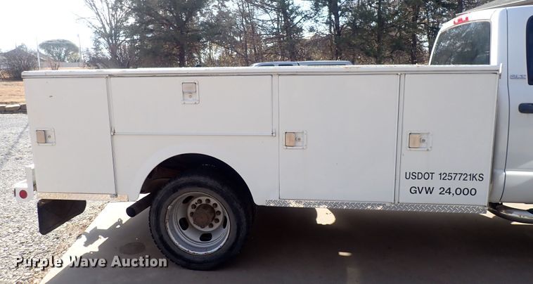 image for item DQ4951 2008 Dodge Ram 5500  Quad Cab utility / service truck