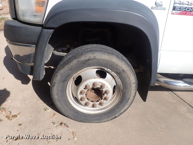 image for item DQ4951 2008 Dodge Ram 5500  Quad Cab utility / service truck