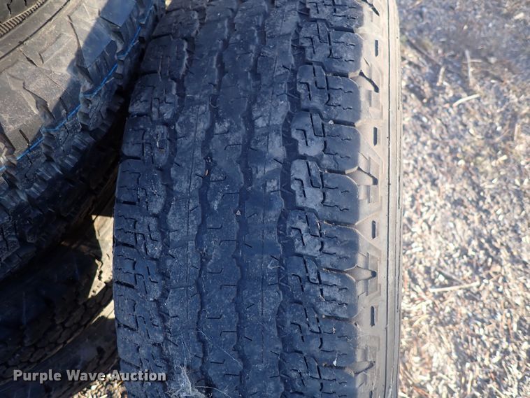 image for item DQ4988 (5) 245/75R17 tires and wheels