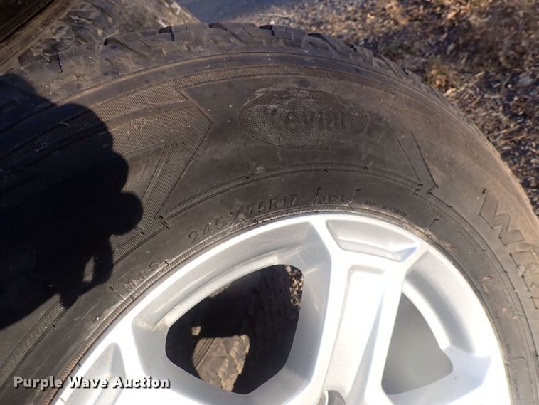 image for item DQ4988 (5) 245/75R17 tires and wheels