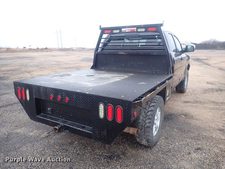 image for item DQ5046 2007 Toyota Tundra  Double Cab flatbed pickup truck