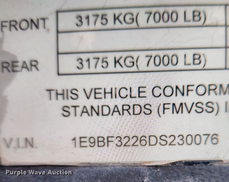 image for item DQ5379 2013 Elite  equipment trailer