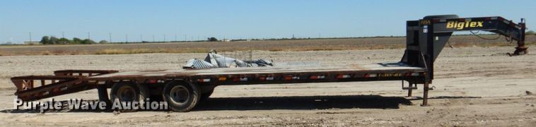 image for item DR2069 2012 Big Tex 22GN  equipment trailer