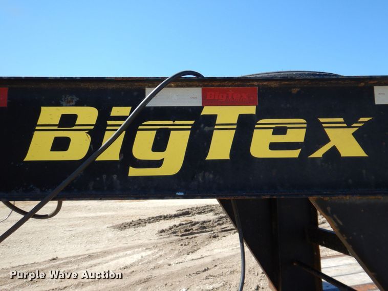 image for item DR2069 2012 Big Tex 22GN  equipment trailer