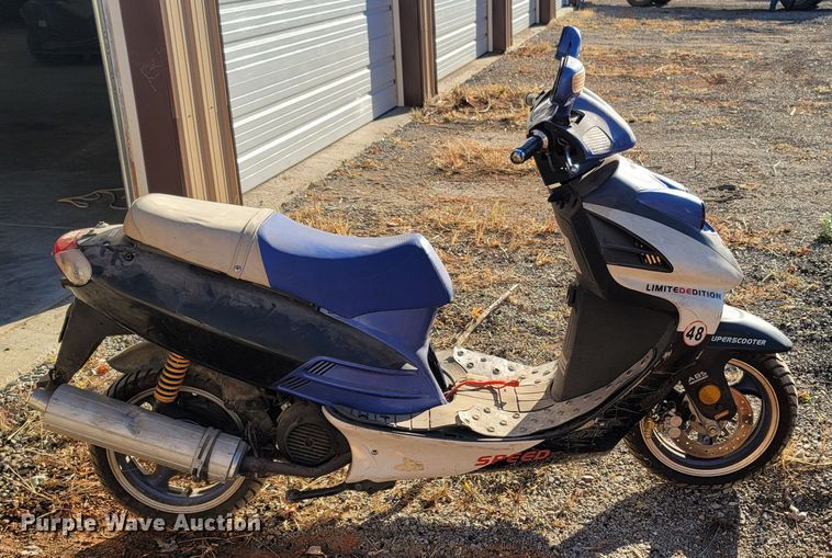 image for item DR3346 2008 Zhejiang Wangye  moped