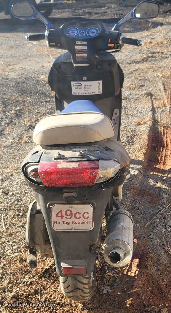 image for item DR3346 2008 Zhejiang Wangye  moped