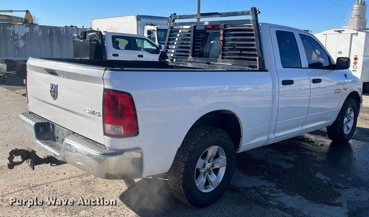 image for item DR7375 2014 Dodge Ram 1500  Quad Cab pickup truck