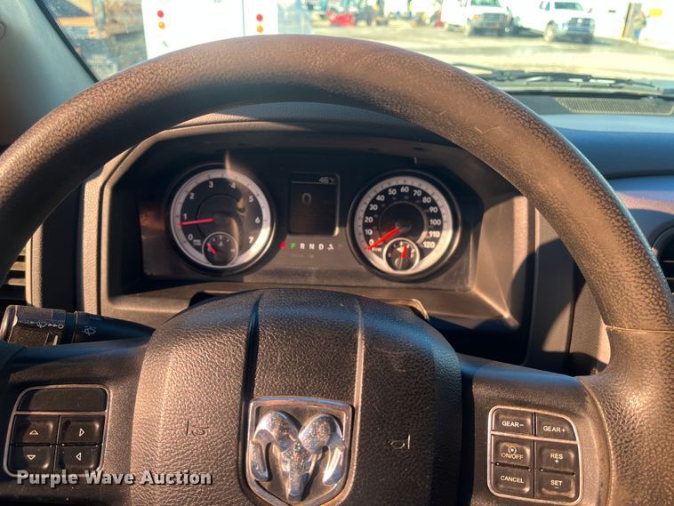 image for item DR7375 2014 Dodge Ram 1500  Quad Cab pickup truck