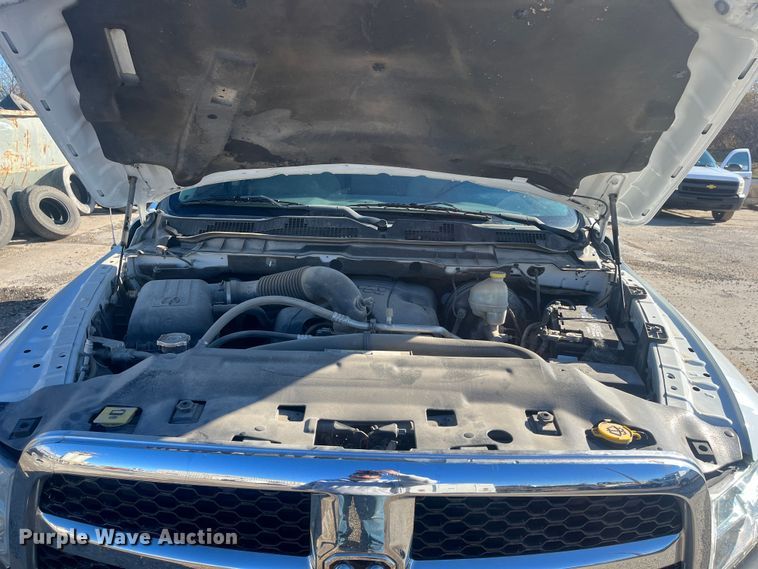 image for item DR7375 2014 Dodge Ram 1500  Quad Cab pickup truck