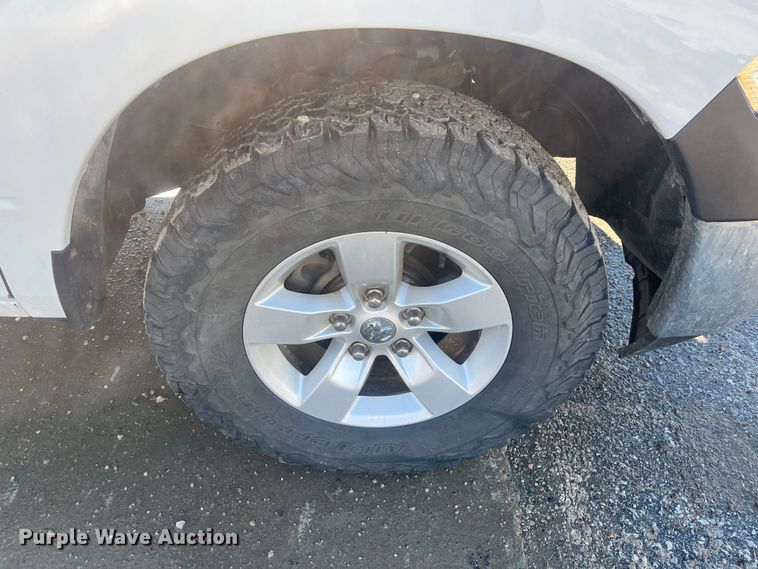 image for item DR7375 2014 Dodge Ram 1500  Quad Cab pickup truck