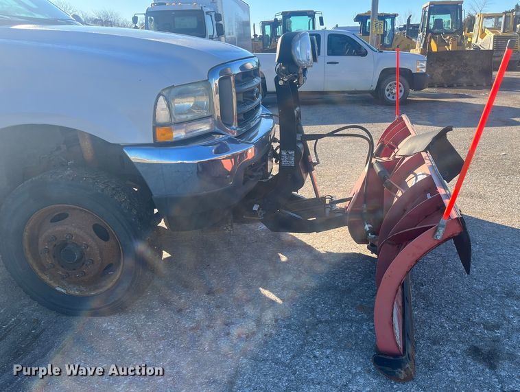 image for item DR7376 2004 Ford F550 Super Duty  dump flatbed truck