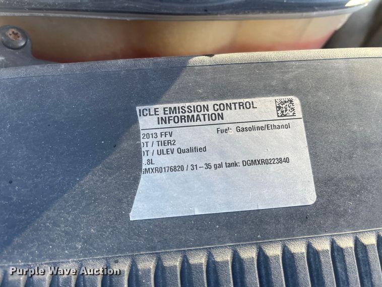 image for item DR7380 2013 Chevrolet Silverado 1500  Ext. Cab pickup truck