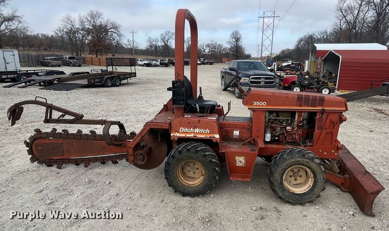 image for item DR7411 1993 Ditch Witch 3500DD  trencher