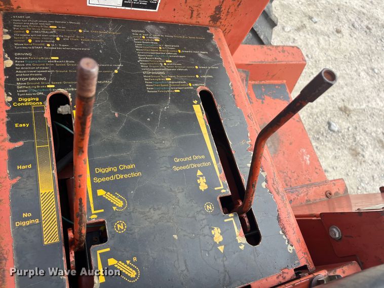 image for item DR7411 1993 Ditch Witch 3500DD  trencher