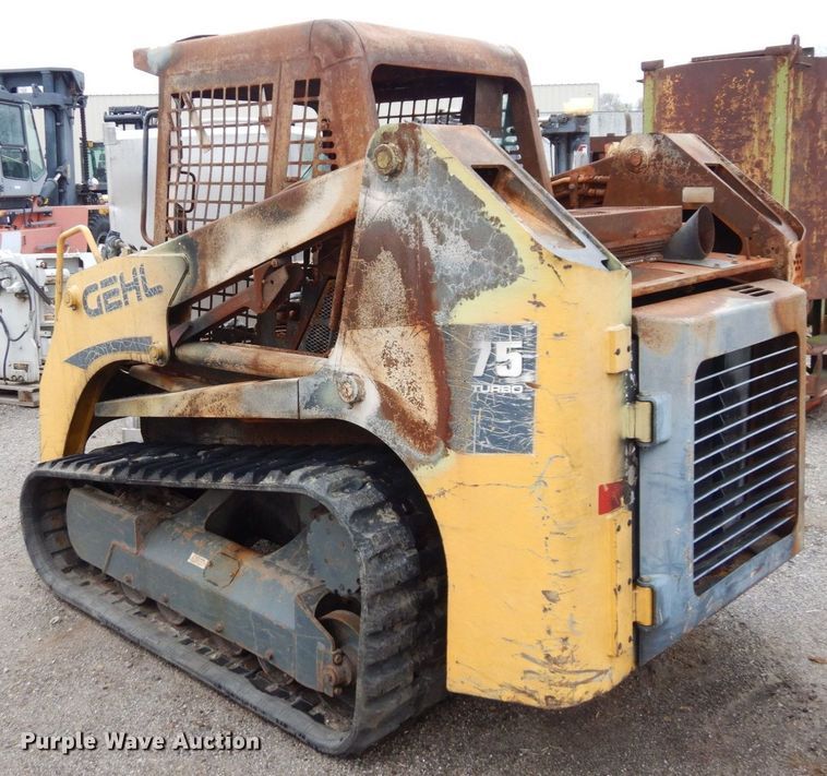 image for item DS1537 Gehl RT175  tracked skid steer loader