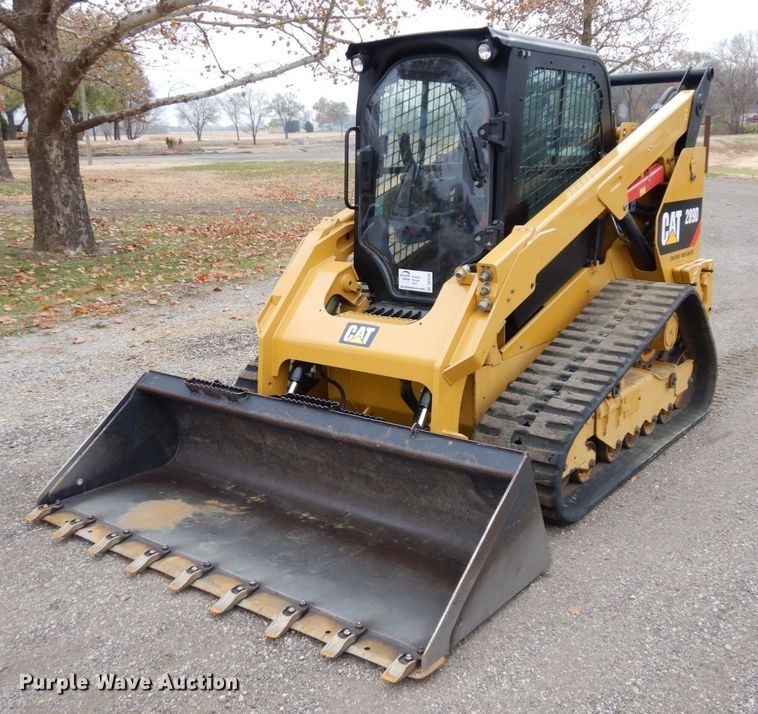 image for item DS1538 2018 Caterpillar 289D  tracked skid steer loader