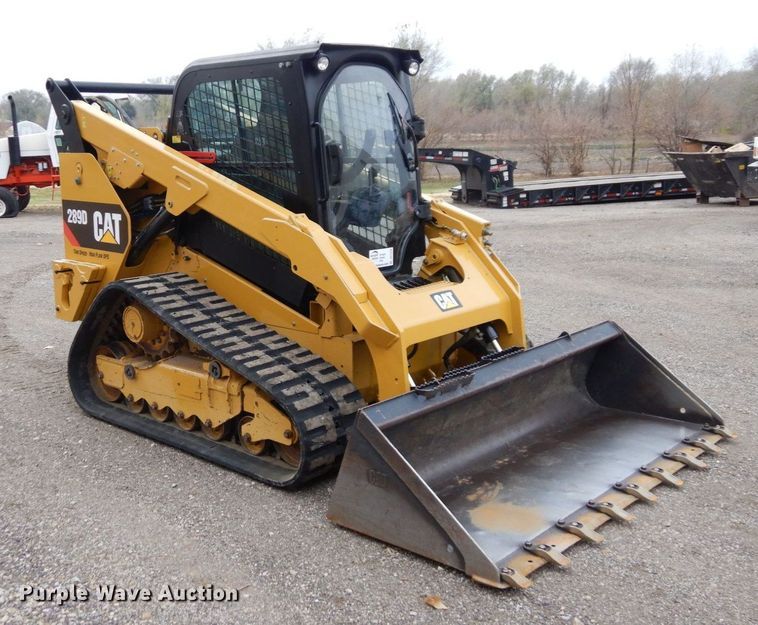 image for item DS1538 2018 Caterpillar 289D  tracked skid steer loader