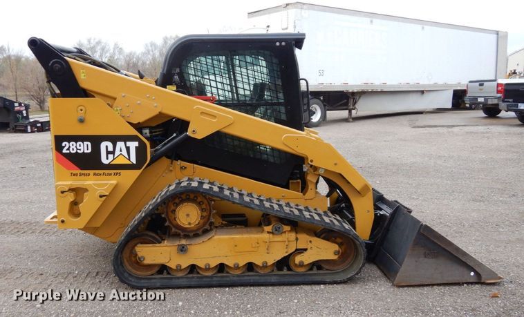image for item DS1538 2018 Caterpillar 289D  tracked skid steer loader