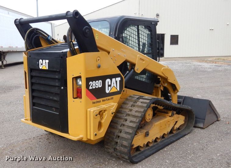 image for item DS1538 2018 Caterpillar 289D  tracked skid steer loader