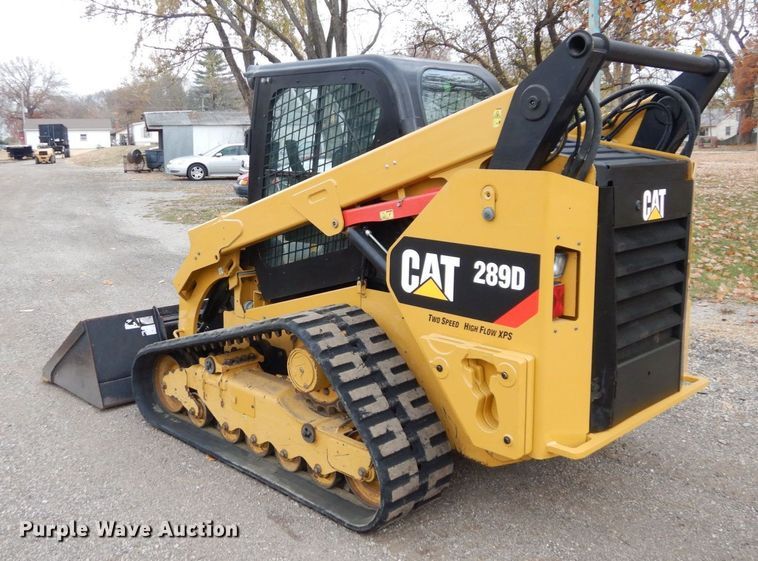 image for item DS1538 2018 Caterpillar 289D  tracked skid steer loader