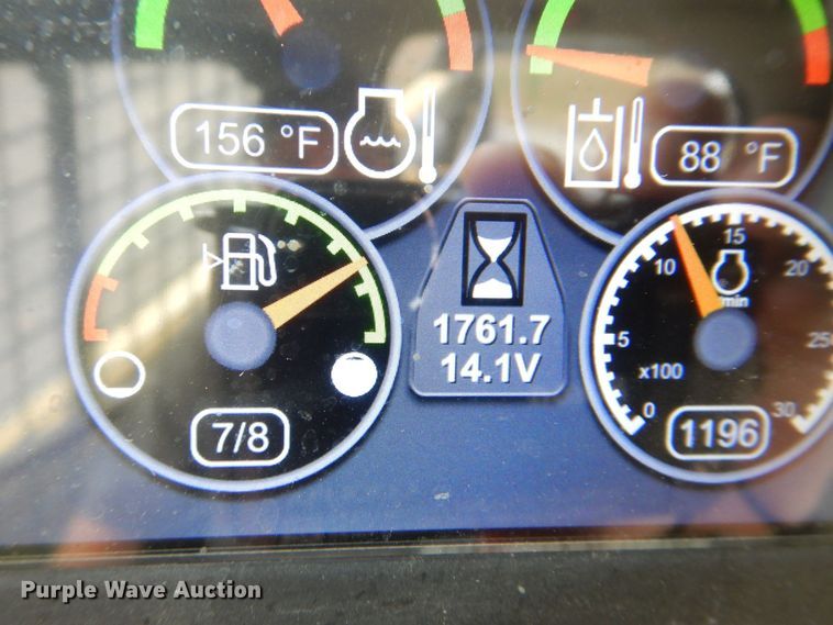 image for item DS1538 2018 Caterpillar 289D  tracked skid steer loader